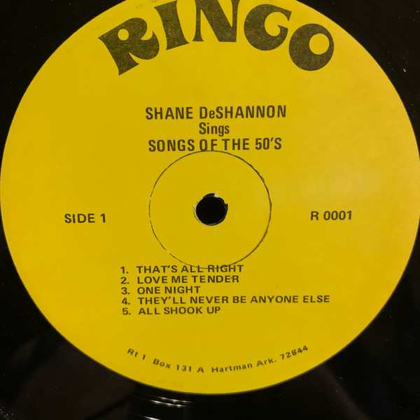 ladda ner album Shane Deshannon - Shane DeShannon Sings Songs Of The 50s