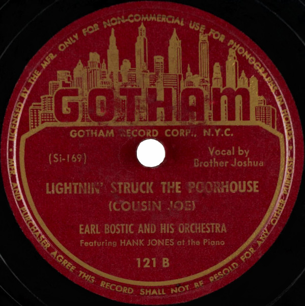 baixar álbum Earl Bostic And His Orchestra - My Tight Woman Lightnin Struck The Poorhouse