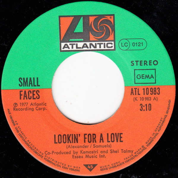 baixar álbum Small Faces - Lookin For A Love BW Kayoed By Luv