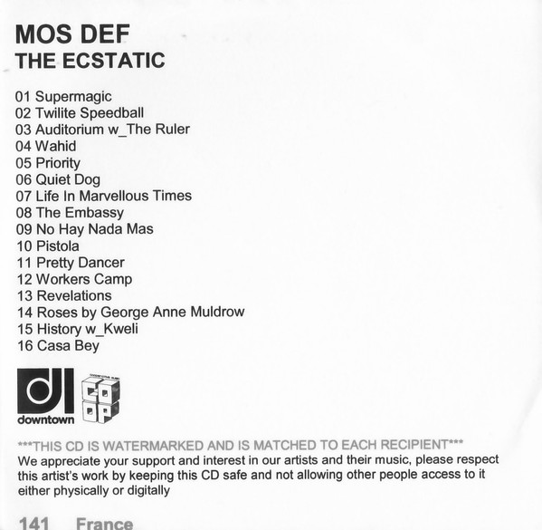 Mos Def - The REcstatic