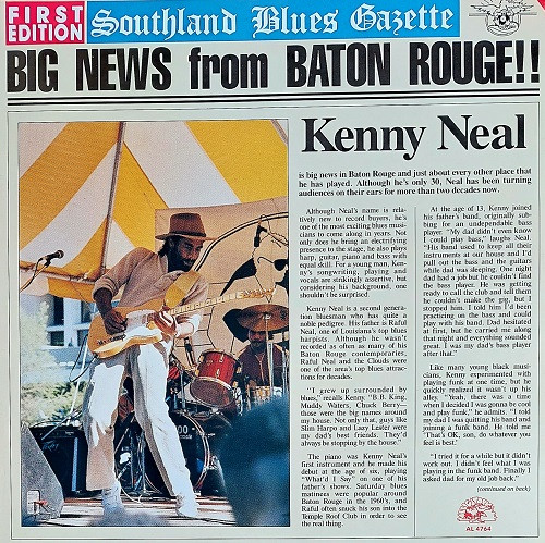 Kenny Neal – Big News From Baton Rouge!! (1988, Vinyl) - Discogs