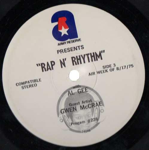 The US Army Reserve Presents Al Gee – Rap N' Rhythm (Programs #221