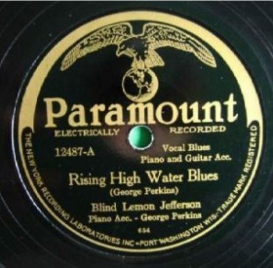 Blind Lemon Jefferson – Rising High Water Blues / Teddy Bear Blues