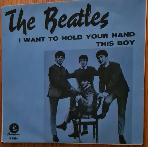 The Beatles – I Want To Hold Your Hand (1969, Large Center, Vinyl 