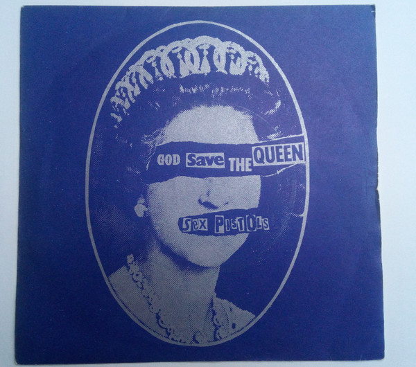 Sex Pistols – God Save The Queen 1977 Curved Rear Thumbcut Vinyl