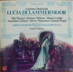 Gaetano Donizetti - Lucia Di Lammermoor (Höhepunkte Der Oper In Italienischer Sprache) album cover