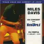 Cover of En Concert Avec Europe 1 - Olympia 11 Juillet • 1973, 1994, CD
