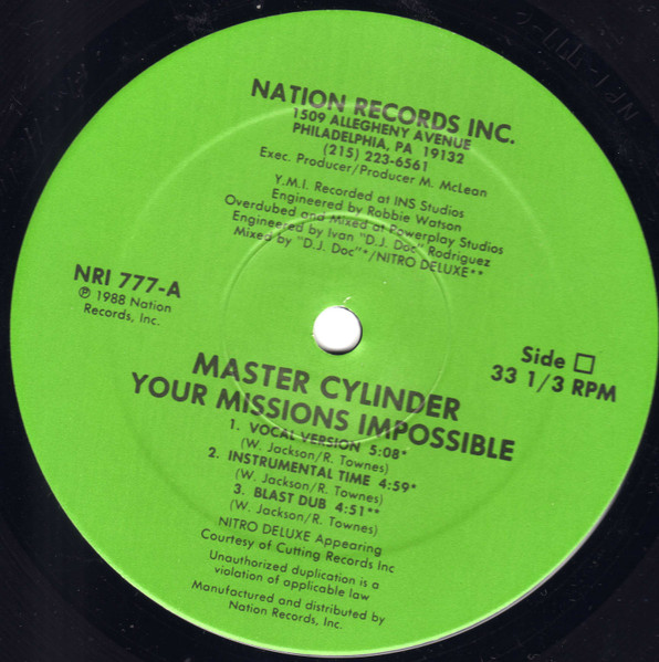 Master Cylinder-Your Missions Impossible