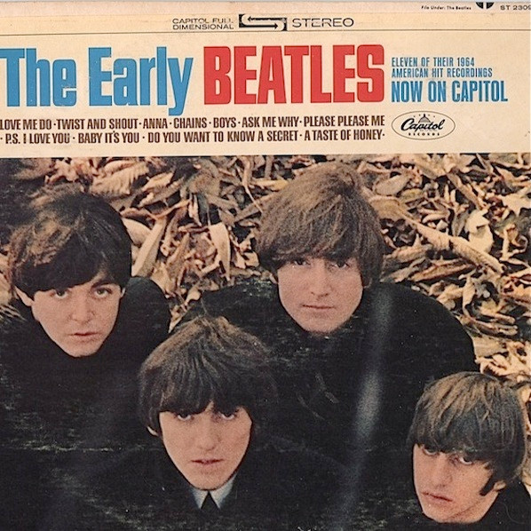 The Beatles – The Early Beatles (1965, Los Angeles Pressing, Vinyl