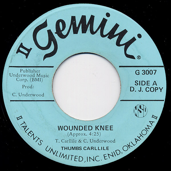 descargar álbum Thumbs Carllile - Wounded Knee Old Friend