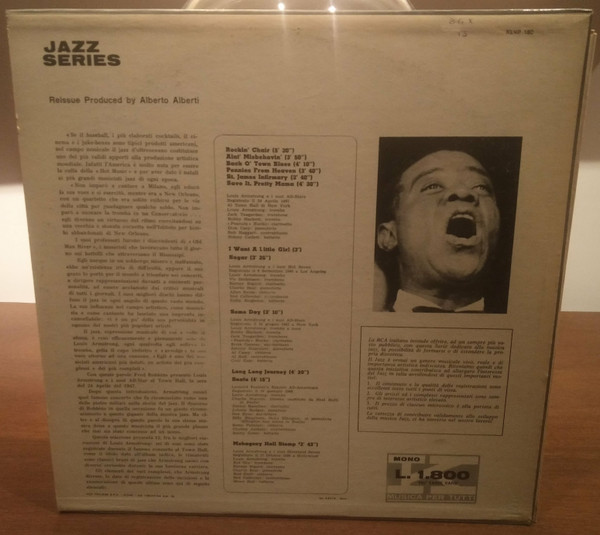 télécharger l'album Louis Armstrong - Back O Town Blues
