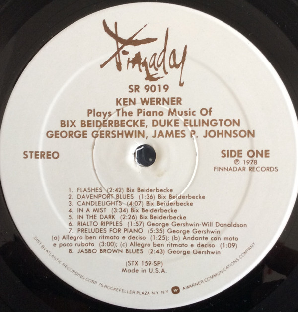 descargar álbum Ken Werner - The Piano Music Of Bix Beiderbecke Duke Ellington George Gershwin James P Johnson