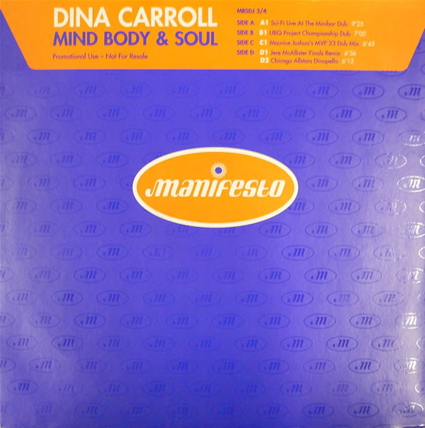 Dina Carroll – Mind, Body & Soul (1996, Vinyl) - Discogs