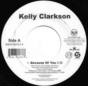 Kelly Clarkson – Because Of You (2005, Vinyl) - Discogs