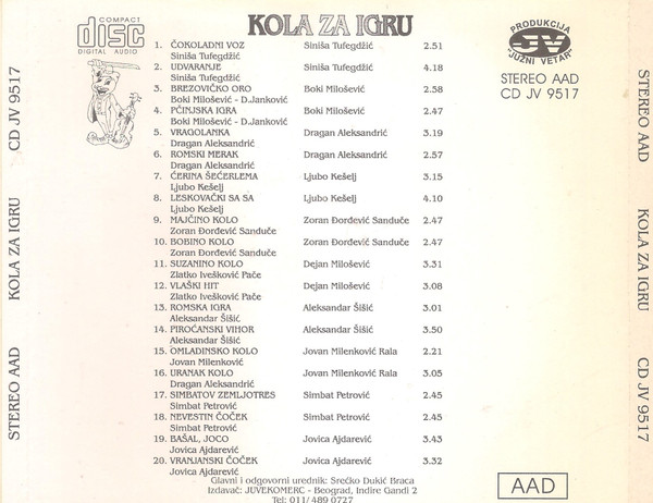 télécharger l'album Various - Kola Za Igru
