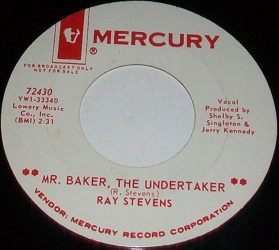 descargar álbum Ray Stevens - Mr Baker The Undertaker The Old English Surfer