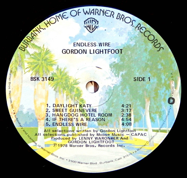 Album herunterladen Gordon Lightfoot - Endless Wire