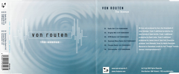 baixar álbum Von Routen - The Avenue