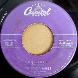 The Jordanaires - Sugaree / Baby, Won't You Please Come Home album cover