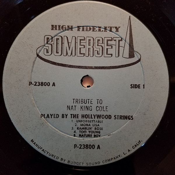 baixar álbum The Hollywood Strings - I Remember Nat King Cole