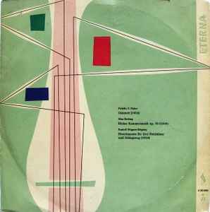Fidelio F. Finke - Quintet (1955) / Kleine Kammermusik Op. 70 (1949) / Divertimento Für Drei Holzbläser Und Schlagzeug (1954) album cover