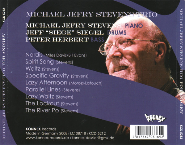 baixar álbum Michael Jefry Stevens Trio - For Andrew