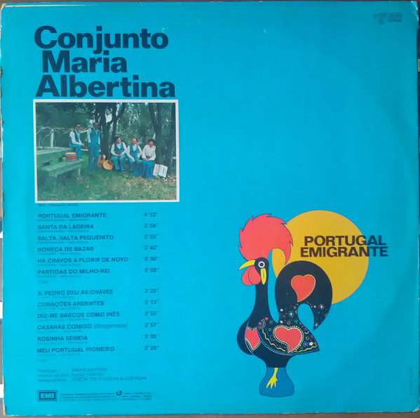 last ned album Download Conjunto Maria Albertina - Portugal Emigrante album