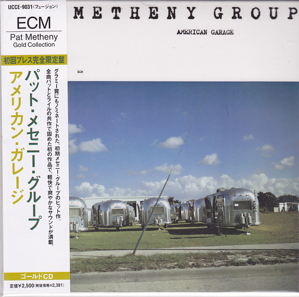 Pat Metheny Group – American Garage (2002, Paper Sleeve, Gold-CD