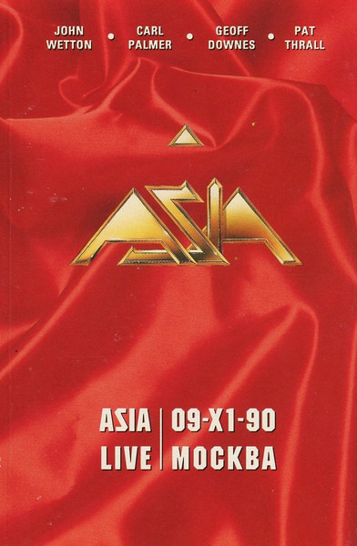 Asia – Live In Moscow (1991, Cassette) - Discogs