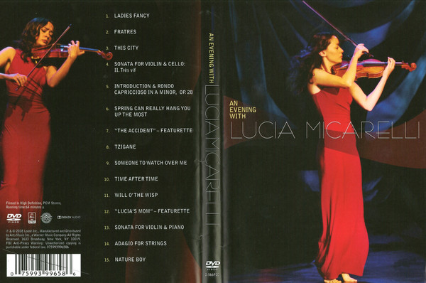 Lucia Micarelli – An Evening With Lucia Micarelli (2018, DVD