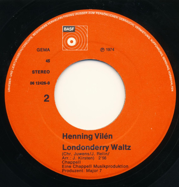 Album herunterladen Henning Vilén - Aber Du Bleibst Bei Mir Londonderry Waltz