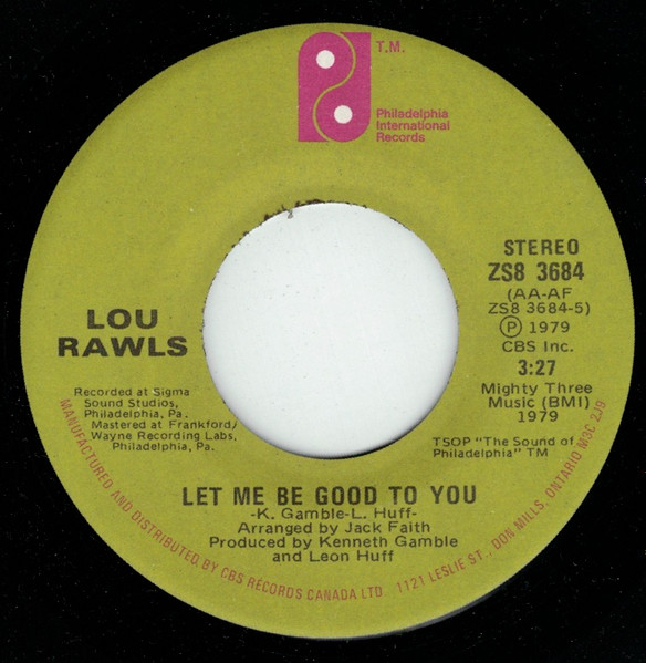 Lou Rawls – Let Me Be Good To You (Cassette) - Discogs