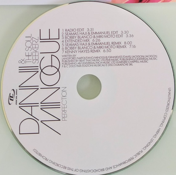 descargar álbum Download Dannii Minogue & The Soul Seekerz - Perfection album