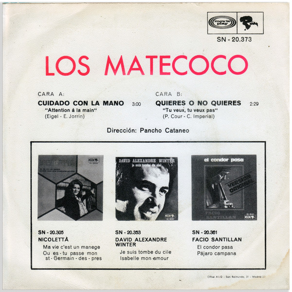 baixar álbum Los Matecoco - Cuidado con la mano