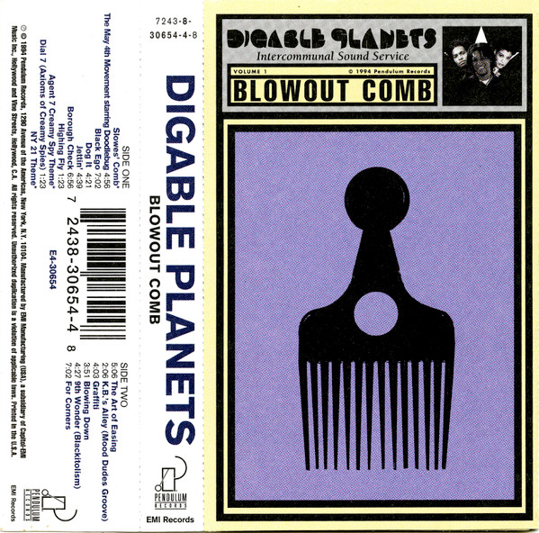 Digable Planets – Blowout Comb (1994, Cassette) - Discogs