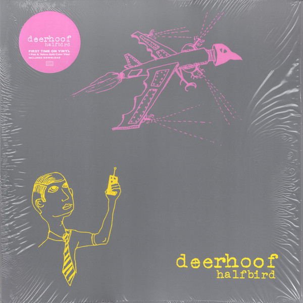 Deerhoof – Halfbird (2019, Pink And Yellow Translucent Split 