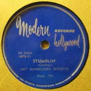 Art Shackelford Sextette - Stumblin' / Lazy River album cover