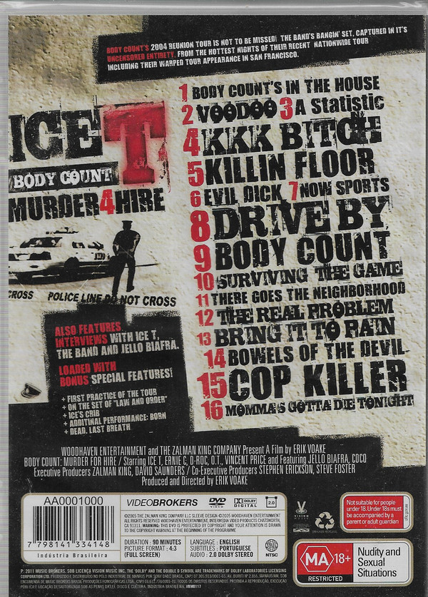 Album herunterladen Ice T, Body Count - Murder 4 Hire
