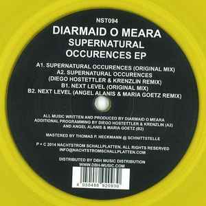 Supernatural Occurrences EP - Diarmaid O Meara