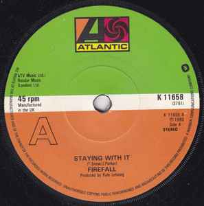 Staying With It (Vinyl, 7