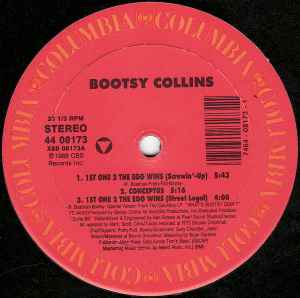 Bootsy Collins - 1st One 2 The Egg Wins album cover