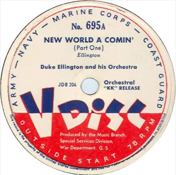 Duke Ellington And His Orchestra – New World A Comin' (1946, Vinyl