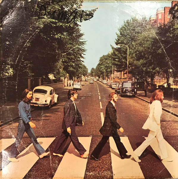 The Beatles – Abbey Road (1976, Los Ángeles Press, Orange 