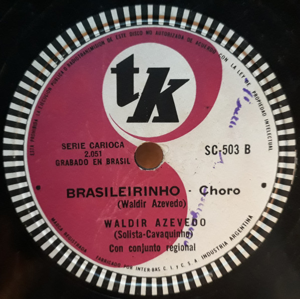 descargar álbum Waldir Azevedo Con Conjunto Regional - Delicado Brasileirinho