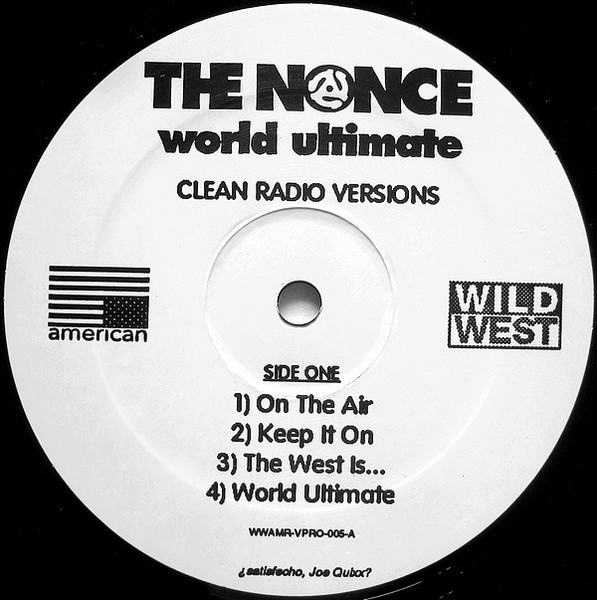 The Nonce – World Ultimate (Clean Radio Versions) (Vinyl) - Discogs