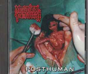 Mortal Terror - Posthuman album cover