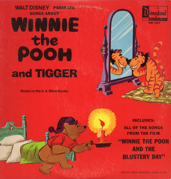 Songs About Winnie The Pooh And Tigger (1968, Vinyl) - Discogs