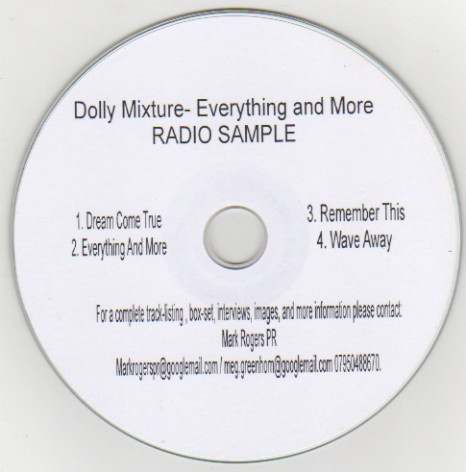 Dolly Mixture – Everything And More (2010, CDr) - Discogs