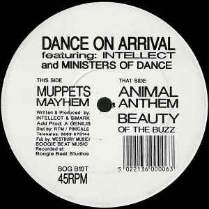 Dance On Arrival - Muppets Mayhem album cover