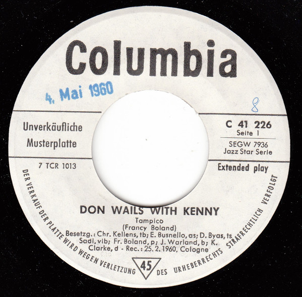 télécharger l'album Don Byas - Don Wails With Kenny